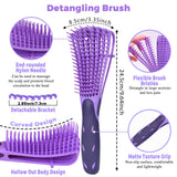 1Pcs Anti-Static Scalp Massage Detangling Brush