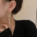 Women's Fashion Zircon Christmas Earrings.