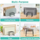 5-Tier  Carbon Steel Kitchen Cutting Board Or Pot Lid Rack