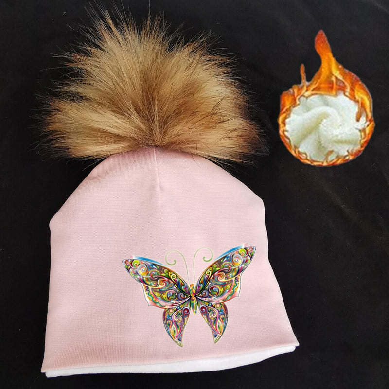 Children's Butterfly OR Unicorn Hat.