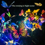 Solar LED Garden Butterfly Decoration