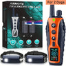 3280FT Dual Battery Display Dog Training Shock Collar With Beep Vibration Or Shock Mode