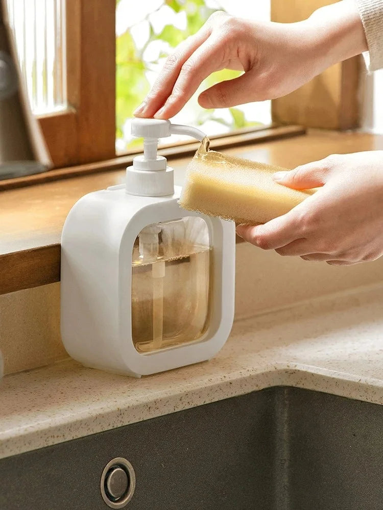 300 Or500ML Transparent Soap Dispenser Bottle