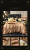 Satin High-end Blending Natural Mulberry Silky Duvet Cover Bedding Sets.