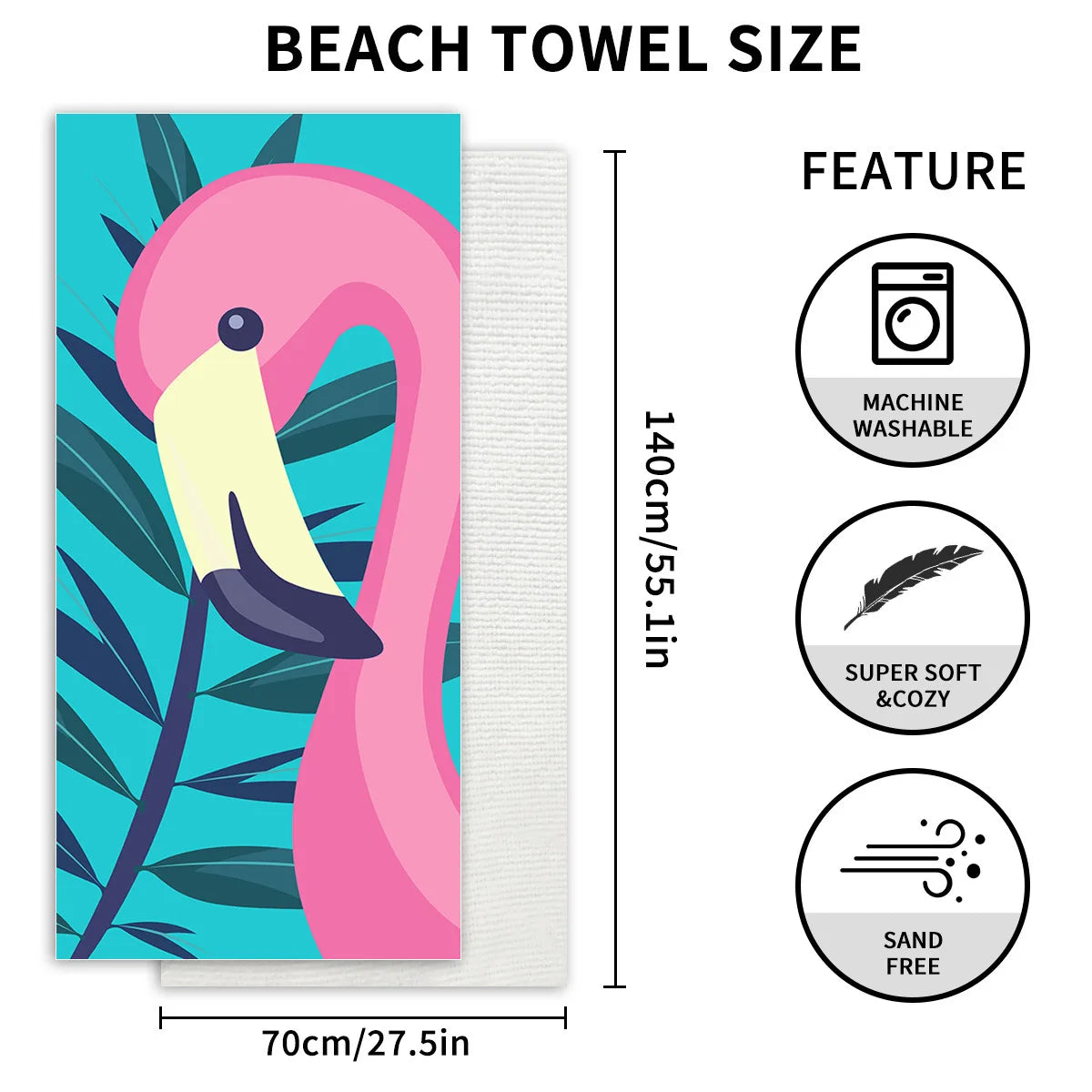 Microfiber Beach Towels For Quick-Drying