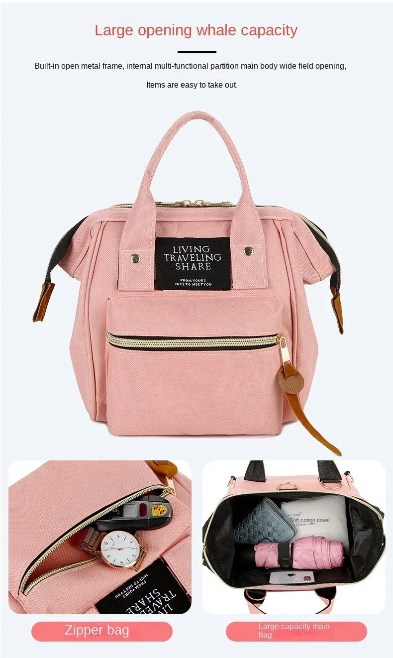 Small Travel Size Mother And Baby Diaper Bag