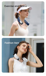 Xiaomi 5-speed 8000MAH Rechargeable Neck Fan With LED Digital Display