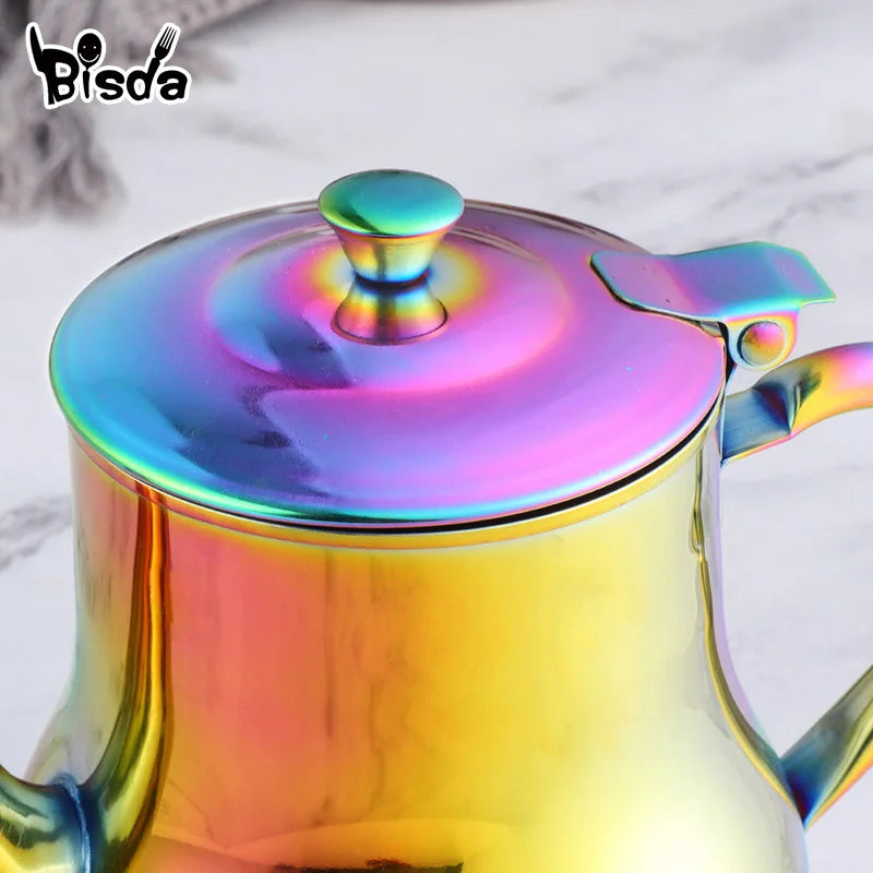 Stainless Steel Tea Pot With FIlter