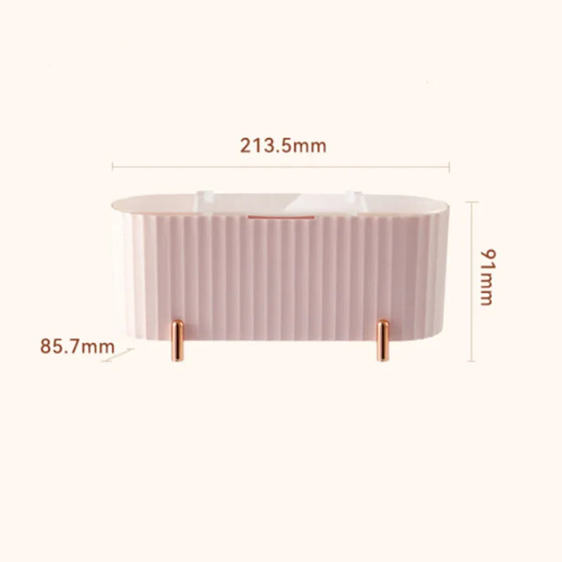 Vanity Organizer For Cotton Pads To Remove Makeup