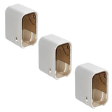 2PCS Flip-top Wall Mounted Toothbrush Rack