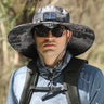 Camouflage Outdoor Sun Protective Hat with Solar Powered Fans