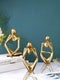 1pcs Nordic Mini Shaped Abstract Figurines.