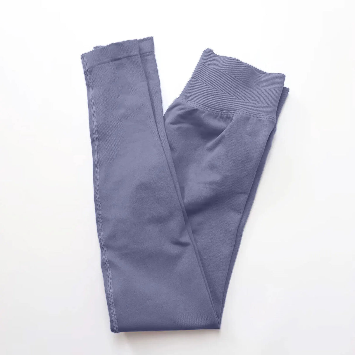 NCLAGEN Low Ribbed Band Seamless Scrunch Bum Impact Leggings