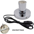 Anti-Slip Metal Desktop Lamp Base 180cm Cord E27 E26 With on/off Switch,