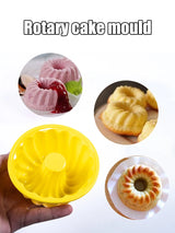 6PCS Silicone High Temperature Easy To Release Baking Cake Molds