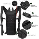 Military Backpack with 3L Waterproof Water Bladder