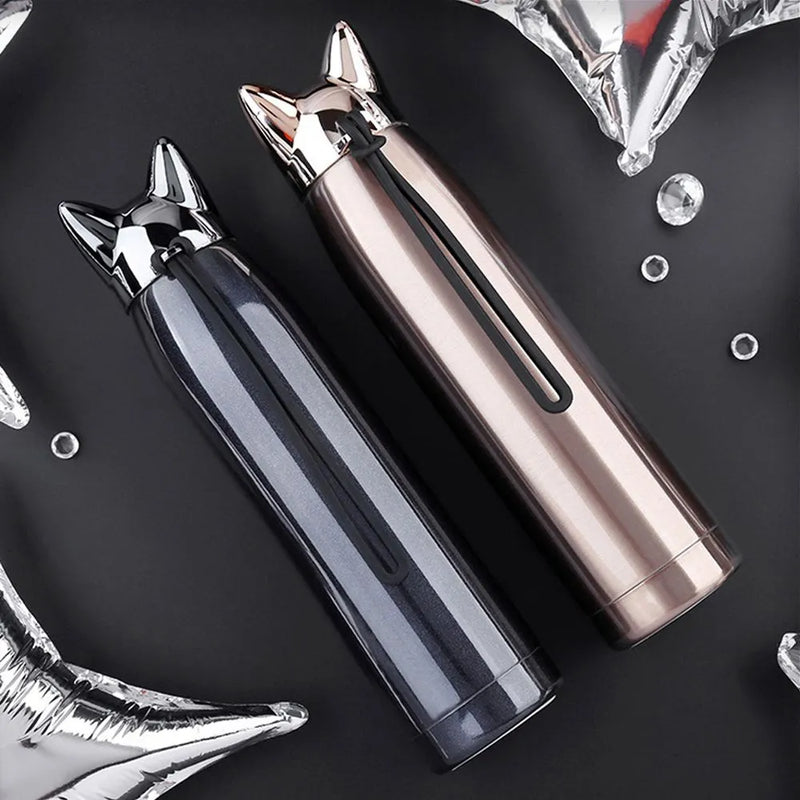 Stainless Steel  Double Wall Vacuum Thermos/Water Bottle.