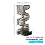 Battery Ladder Dispenser For 35 AAA Or 27 AA With Tester