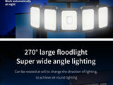 300 LED Motion Sensor Solar Outdoor Waterproof Garden Lights.