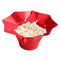 Silicone Microwave Foldable Popcorn Bowl.
