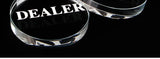Texas Holdem Crystal DEALER Poker Chips