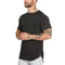 Men's Short Sleeve Extra longline T shirt