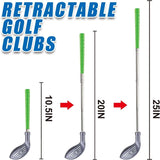 1 Set Children's Retractable Golf Clubs