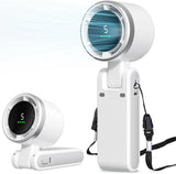 USB Charging Mini Handheld High-speed Digital Display Fan