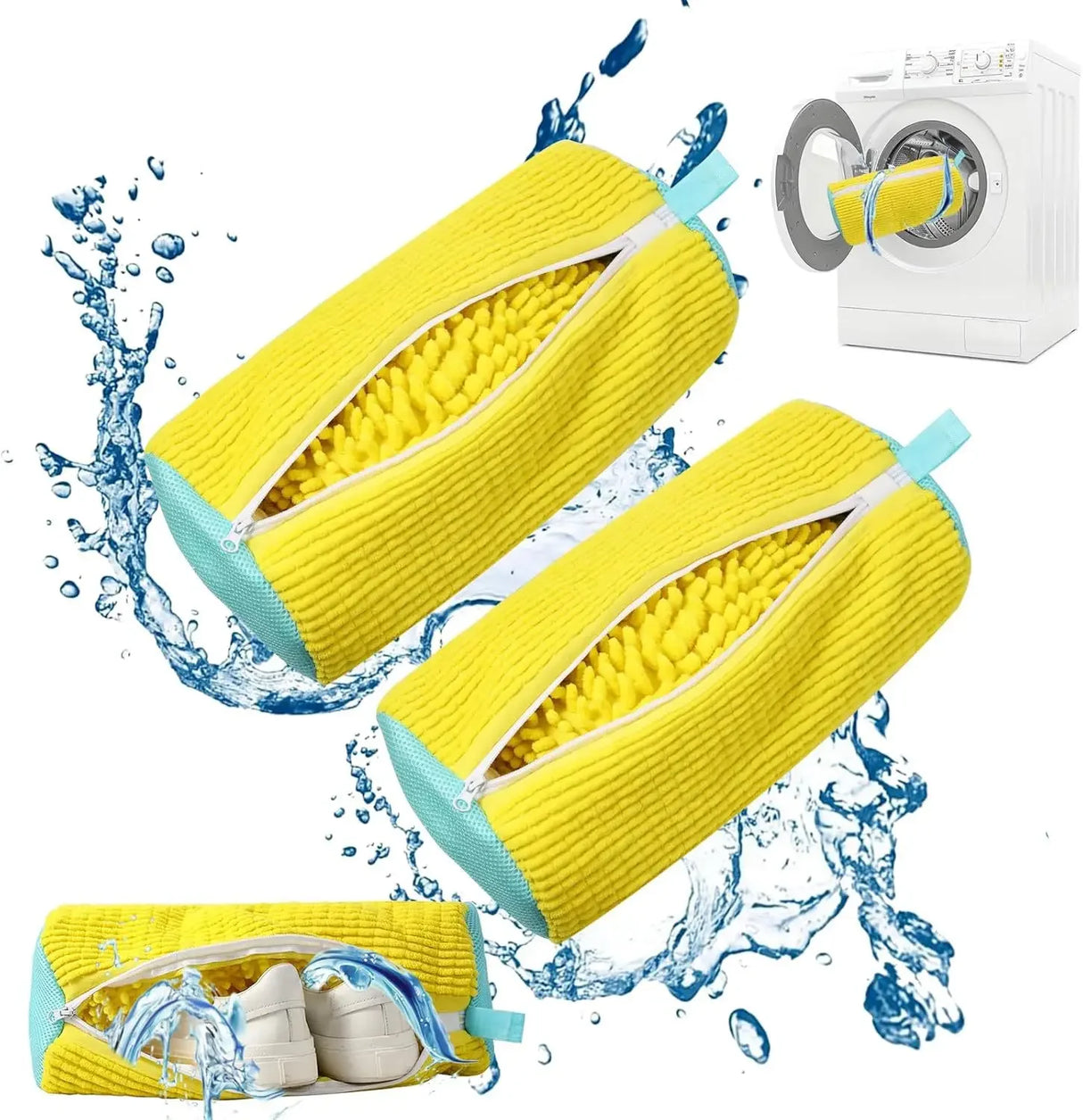 Durable Shoe Washing Machine Bag for All Shoe Types