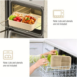 1pc Insulated Microwavable Sealed Lunch Box With Compartments