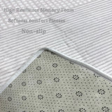 VIKAMA Thick Absorbing Anti-Slip Christmas Machine Washable Floor Mat