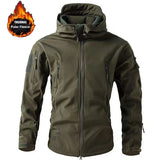 Men's M-5XL Windproof Softshell Fleece Thermal Jackets