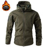 Men's M-5XL Windproof Softshell Fleece Thermal Jackets