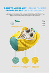 Durable Shoe Washing Machine Bag for All Shoe Types