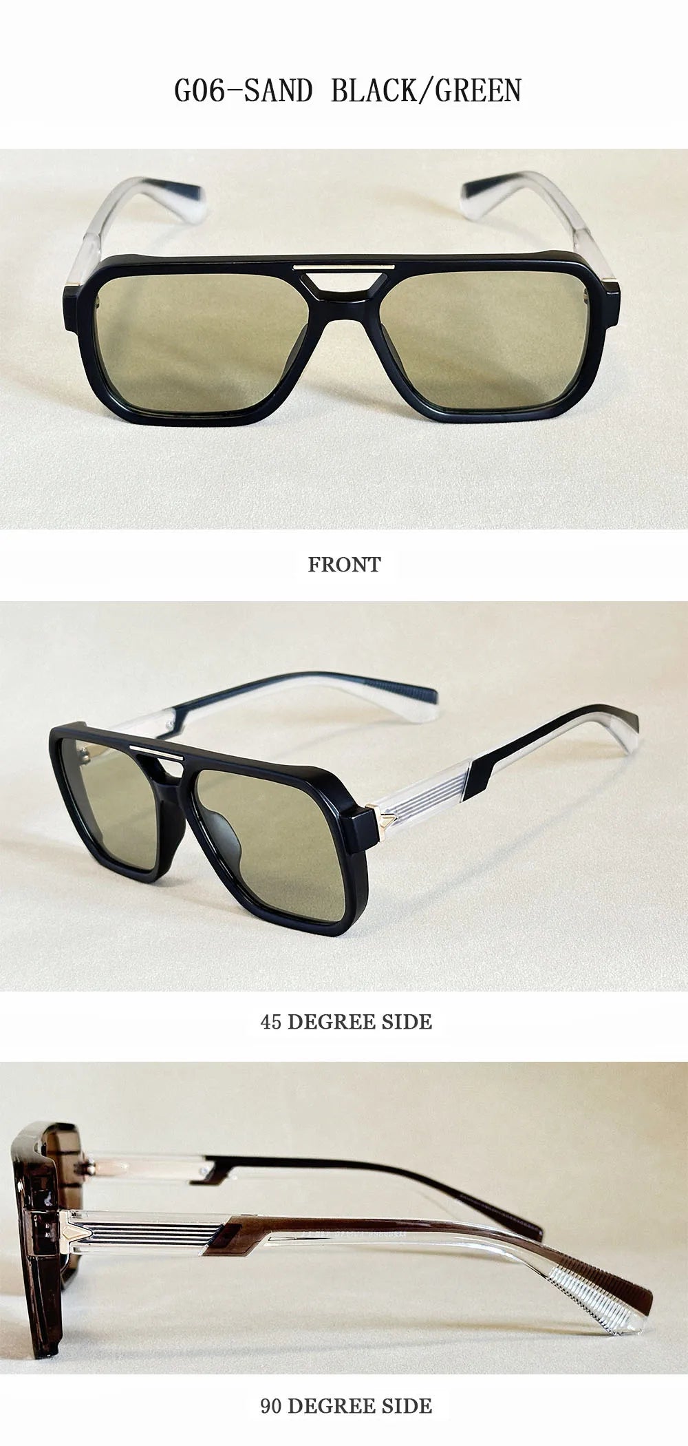 Men Or Women's Square UV400 Sunglasses