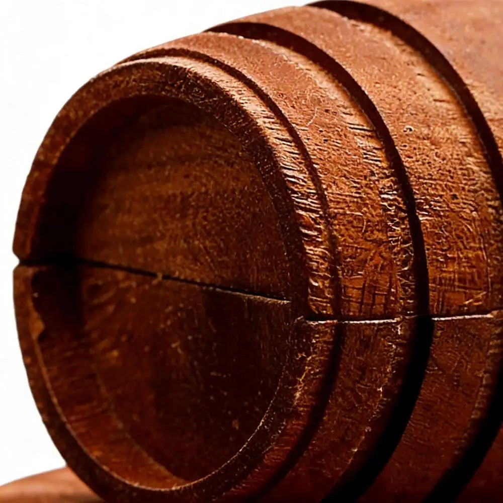 Wooden Smoke Infuser For Old Fashioned Bourbon Drinks