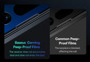 Baseus 0.4mm Corning Anti-Peeping Film Tempered Glass for iPhone 16 15 14 13 Pro Max Plus