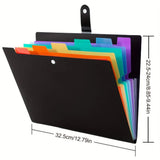 Plastic A4 Accordion Paper Organizer Folder