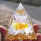 6CM Orgonite Pyramid Natural Healing/Meditation Crystals.