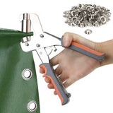 Handheld 3/8 Inch 10mm Grommet Eyelet Hole Rivet Plier Kit