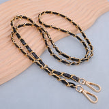 120cm Long PU Leather Bag Strap for Crossbody Shoulder Bags