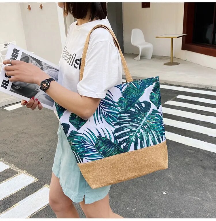 Canvas Folding Shoulder Bag.