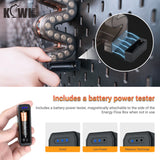 Battery Ladder Dispenser For 35 AAA Or 27 AA With Tester