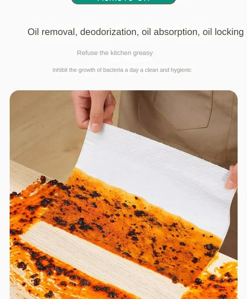 Disposable Hanging Kitchen Wipes