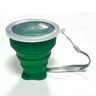 Silicone Heat Resistant Folding Water Cup With Lids