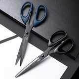 DELI Stainless Steel180mm Heavy Duty Scissors With Black Blade