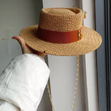 Women's Delicate Woven Summer Straw Hat
