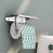 Aluminum Wall Mount Toilet Paper Holder With Phone Shelf Accessories