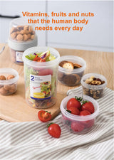 Breakfast Oatmeal Or Yogurt Sealed Container