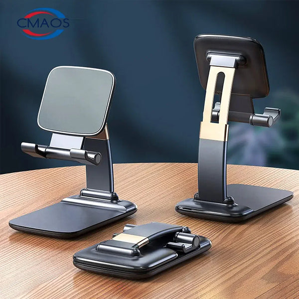 Foldable Metal Desktop Stand For Mobile Phone, iPad  Or Tablet
